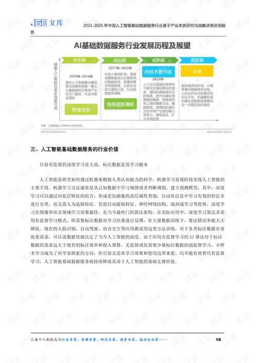 智能賦能，數據先行——2021-2025年中國人工智能基礎數據服務與行業應用集成發展洞察